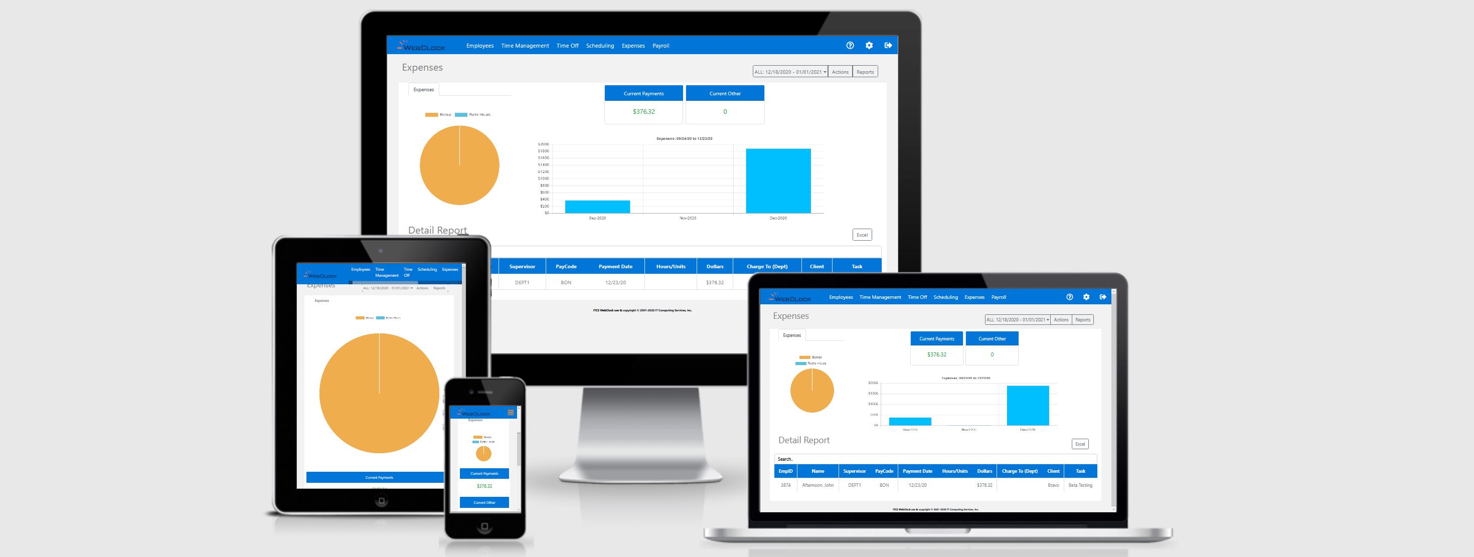 Web Based Time Clock Software