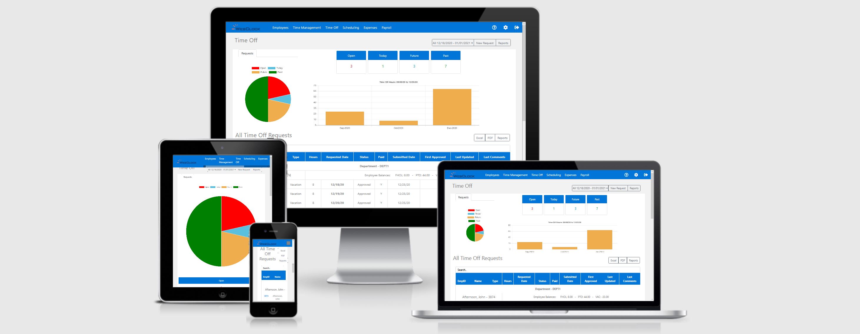 Web Based Time Clock Software